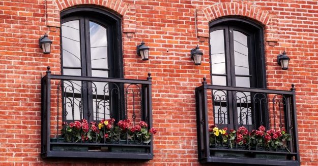 home with french doors