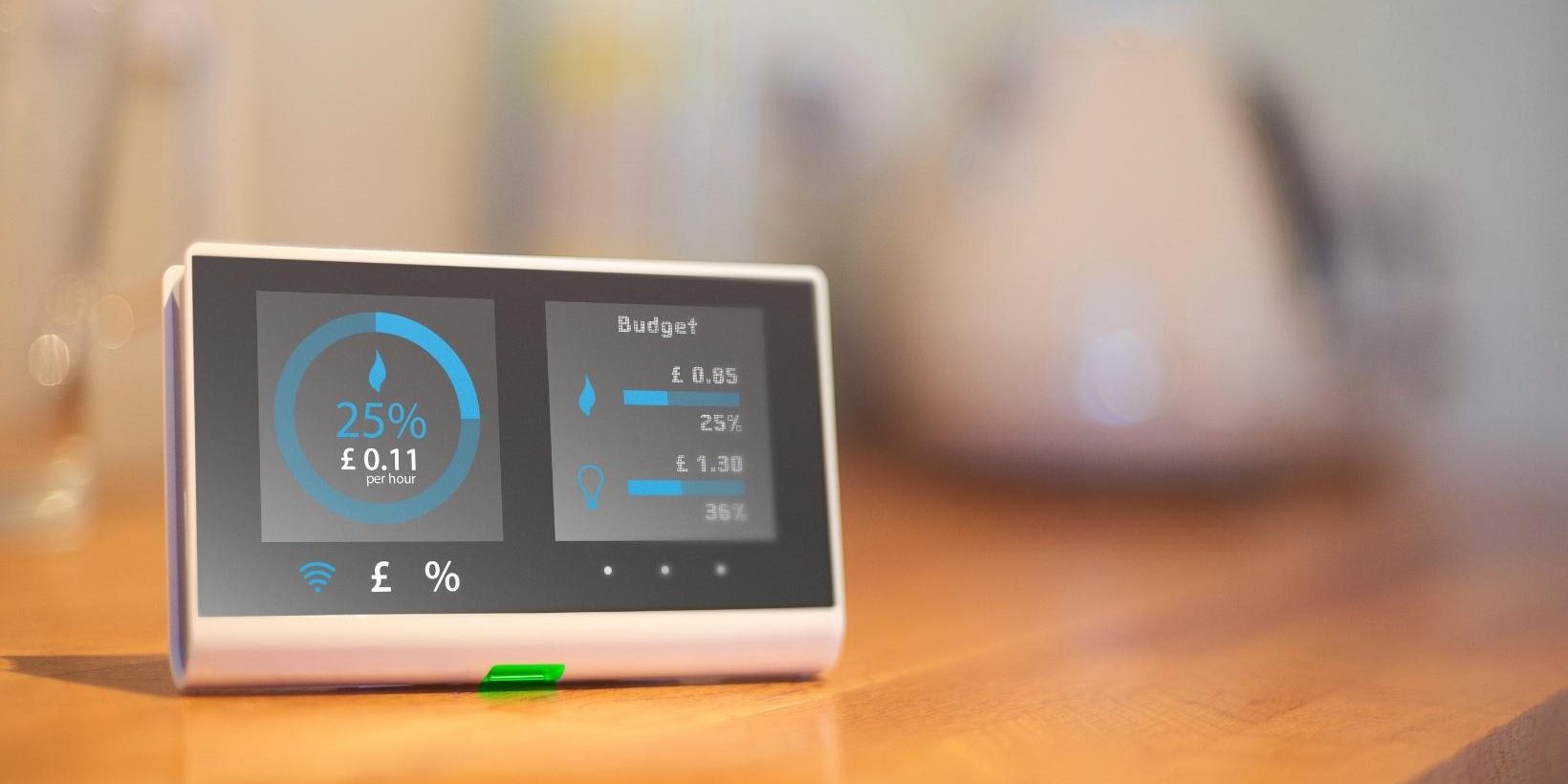 meter showing the energy bills