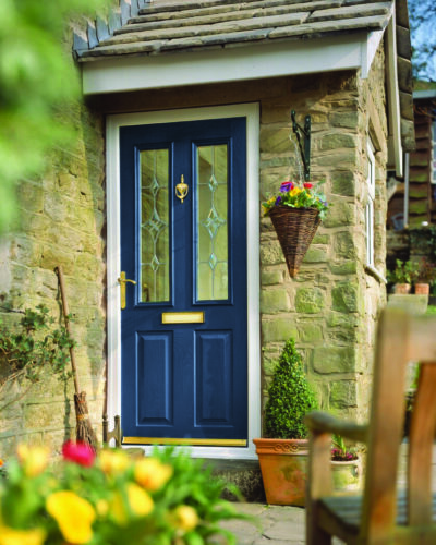 Composite door_blue